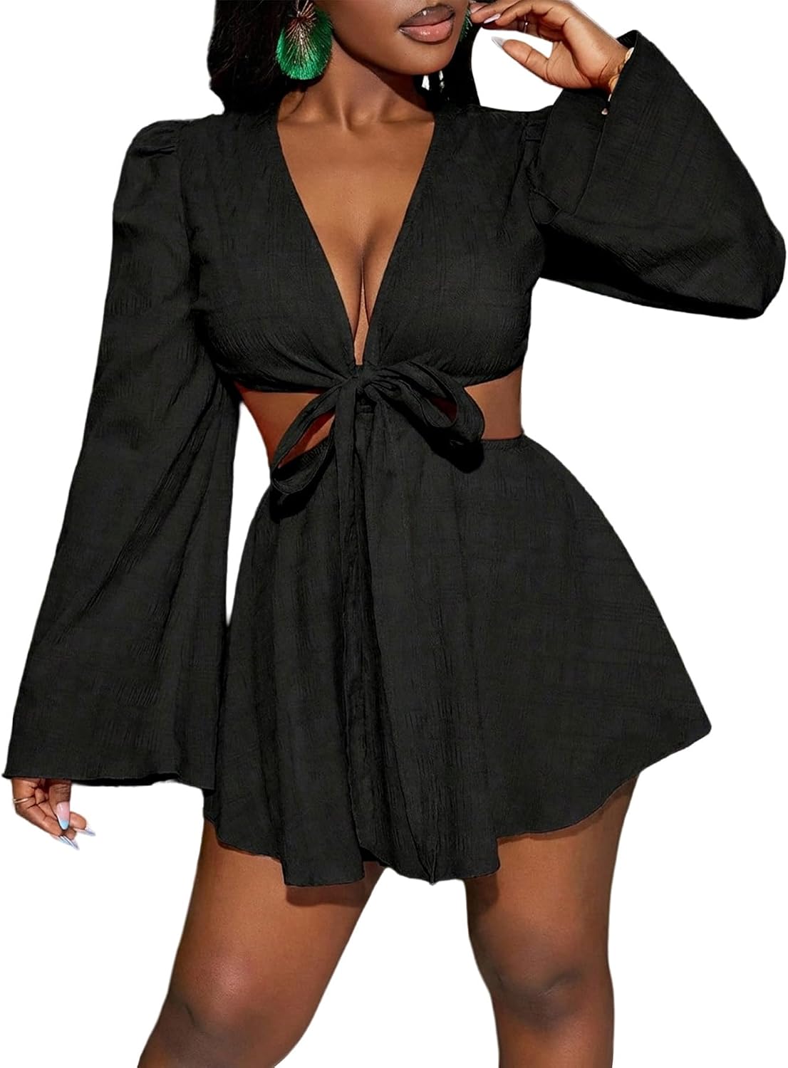 BEAUDRM Women's Summer Tropical Dress Sexy Vacation Outfits Beach Sundress | Tropical Dresses for Women, Summer Dress, Two Piece Sets, Summer Outfits